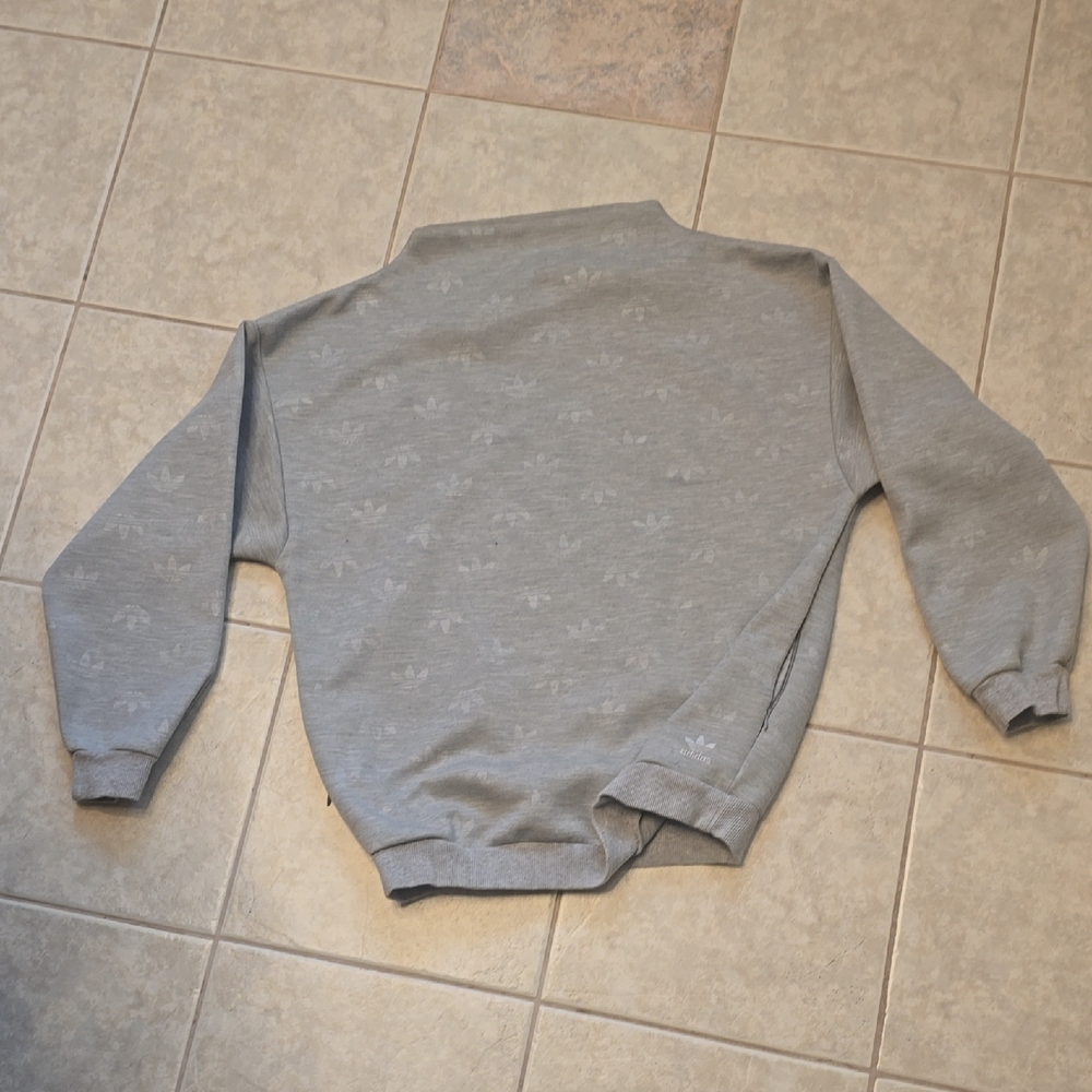 adidas Gray Crewneck Men's Sweater